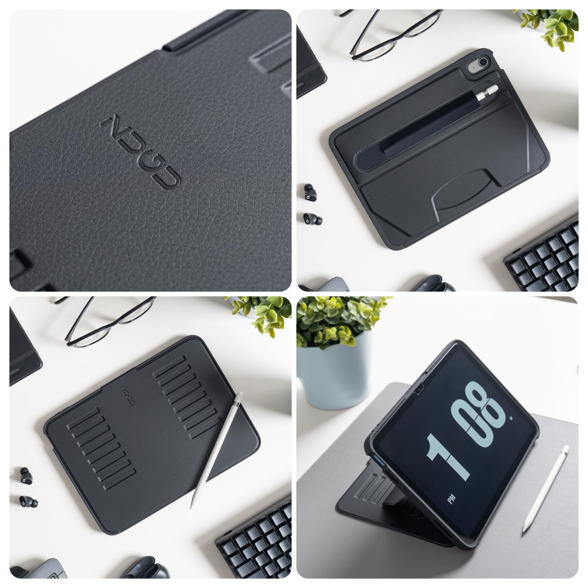 Foto 4 | Funda Para Ipad Zugu Case Para Ipad 10.9 Pulgadas 10.ª Generación (2022) Negra - Venta Internacional.