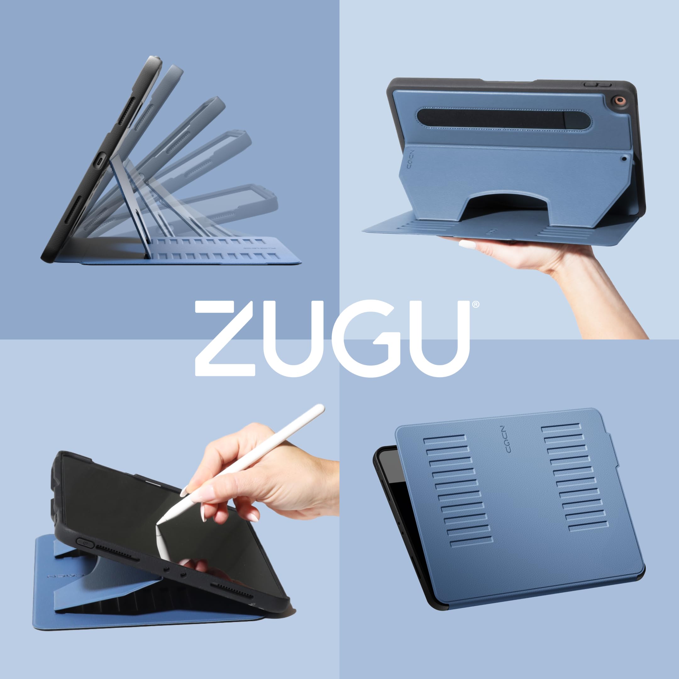 Foto 5 | Funda Para Ipad Zugu Case Para Ipad 10.9 Pulgadas 10.ª Generación (2022) Negra - Venta Internacional.