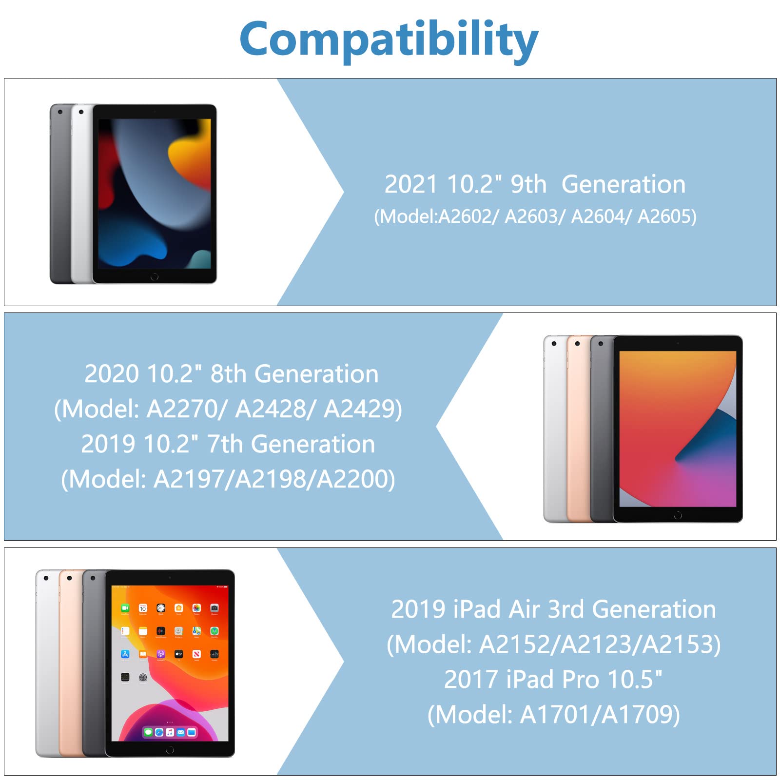 Foto 3 pulgar | Funda Con Teclado Baibao Para Ipad 9ª Generación De 10,2 Pulgadas Con Soporte Para Lápices - Venta Internacional.
