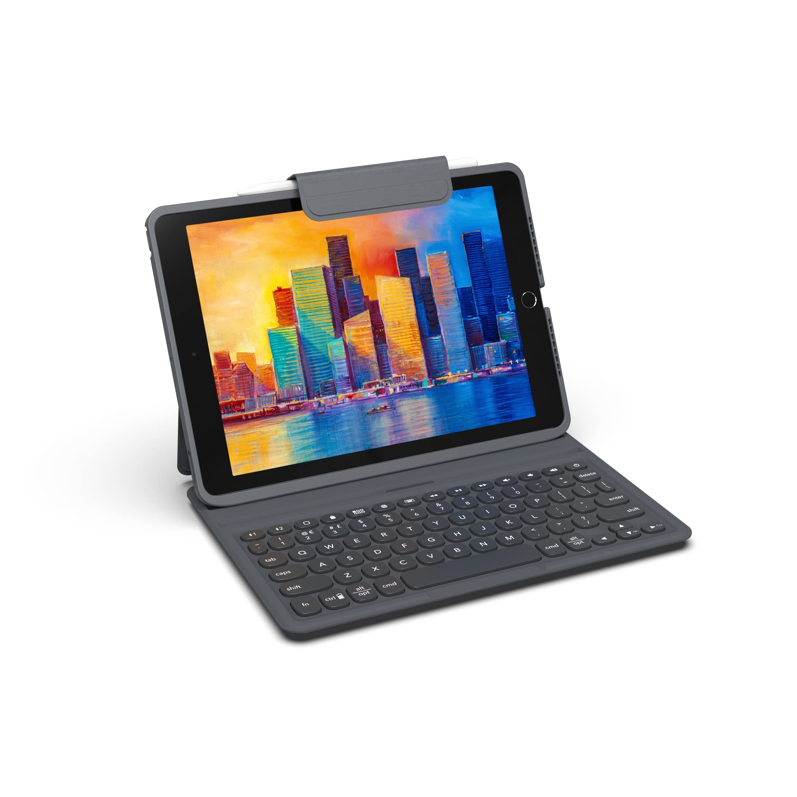 Foto 2 pulgar | Funda Y Teclado Inalámbrico Zagg Pro Keys Para Apple Ipad 10.2 - Venta Internacional.