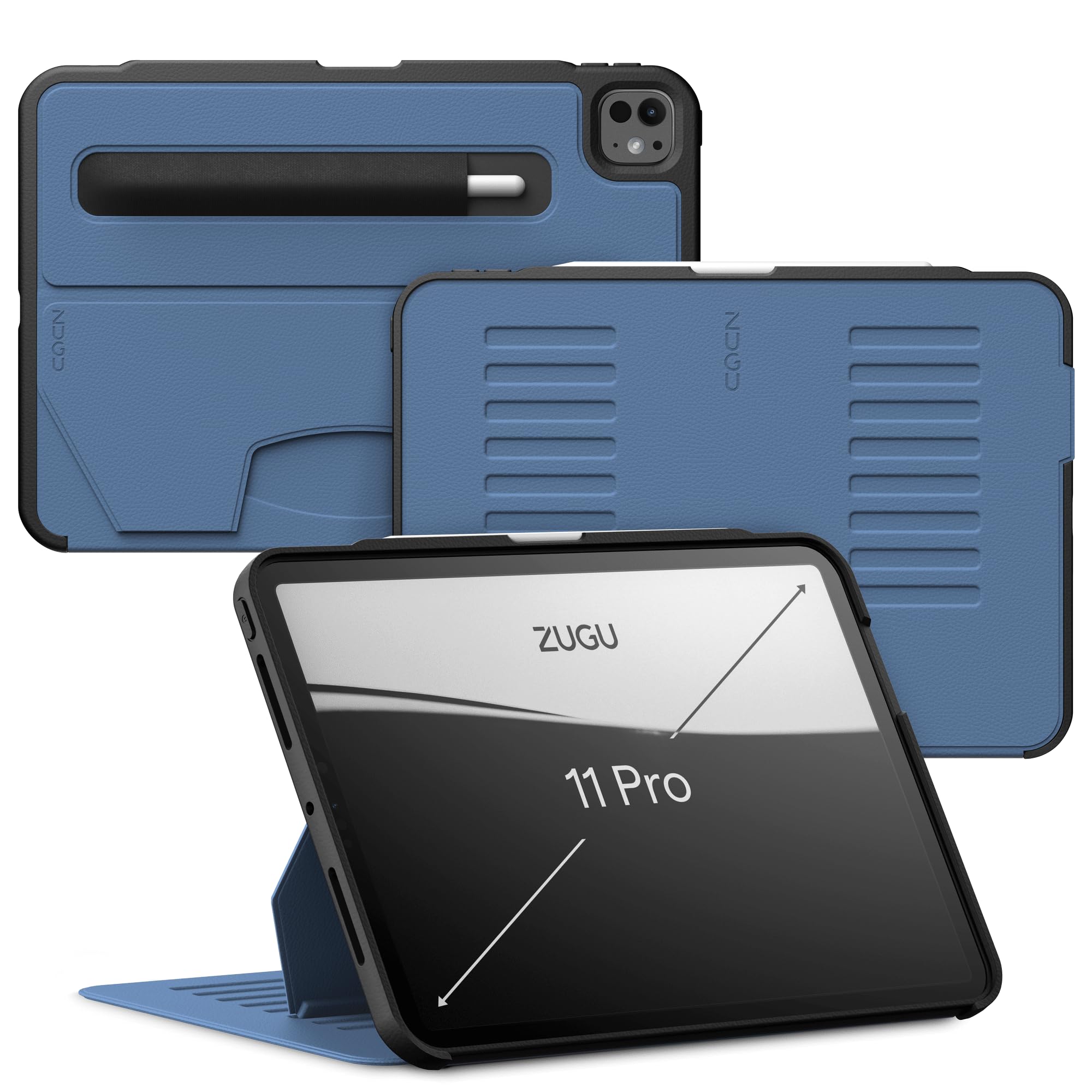 Foto 2 pulgar | Funda Zugu Para Ipad Pro 11 (m4) 2024 Con Soporte Para Apple Pencil - Venta Internacional.