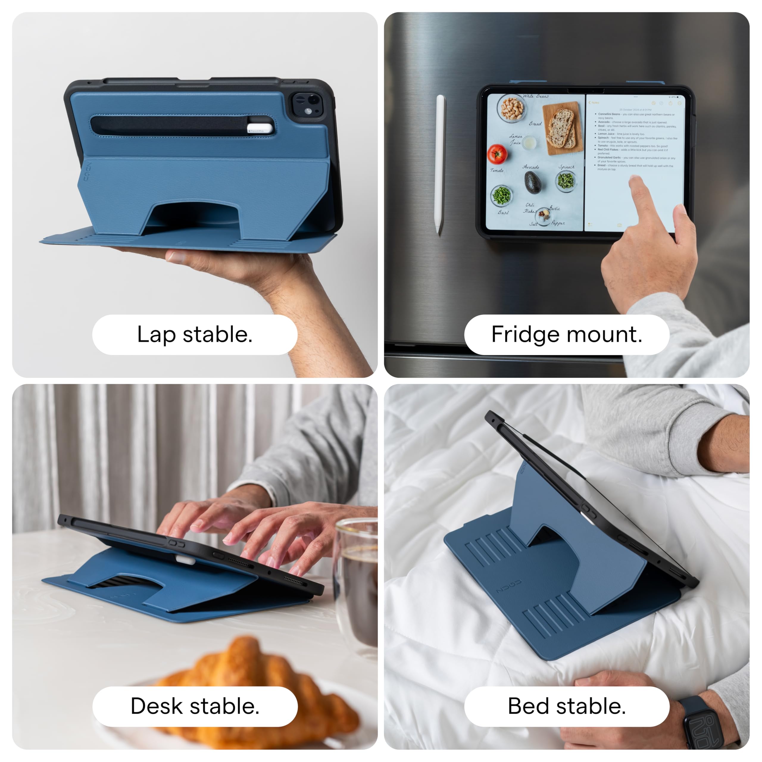 Foto 4 pulgar | Funda Zugu Para Ipad Pro 11 (m4) 2024 Con Soporte Para Apple Pencil - Venta Internacional.