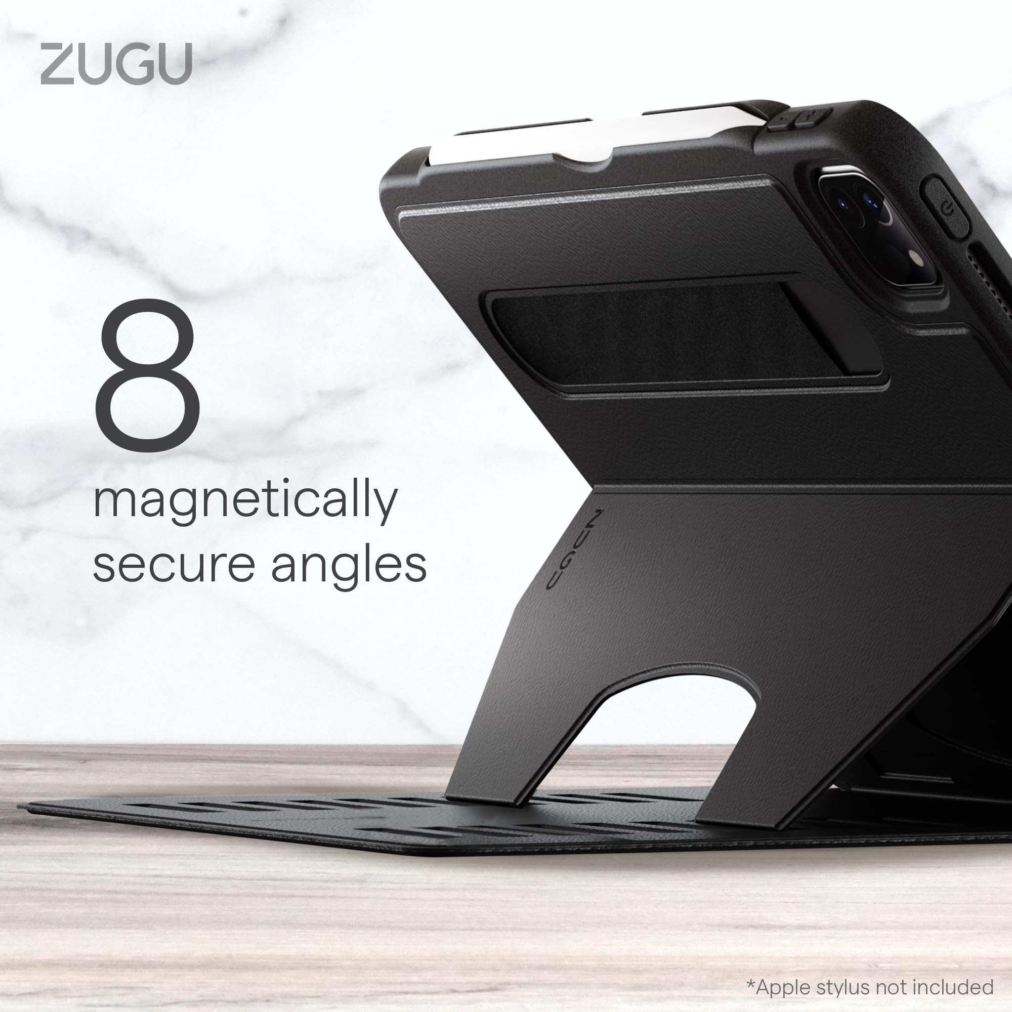 Foto 7 pulgar | Funda Zugu Para Ipad Pro 11 (m4) 2024 Con Soporte Para Apple Pencil - Venta Internacional.
