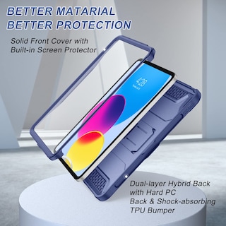 Foto 4 | Funda Soke Para Ipad 10ª Generación De 10,9 Pulgadas 2022, Color Azul Marino - Venta Internacional.