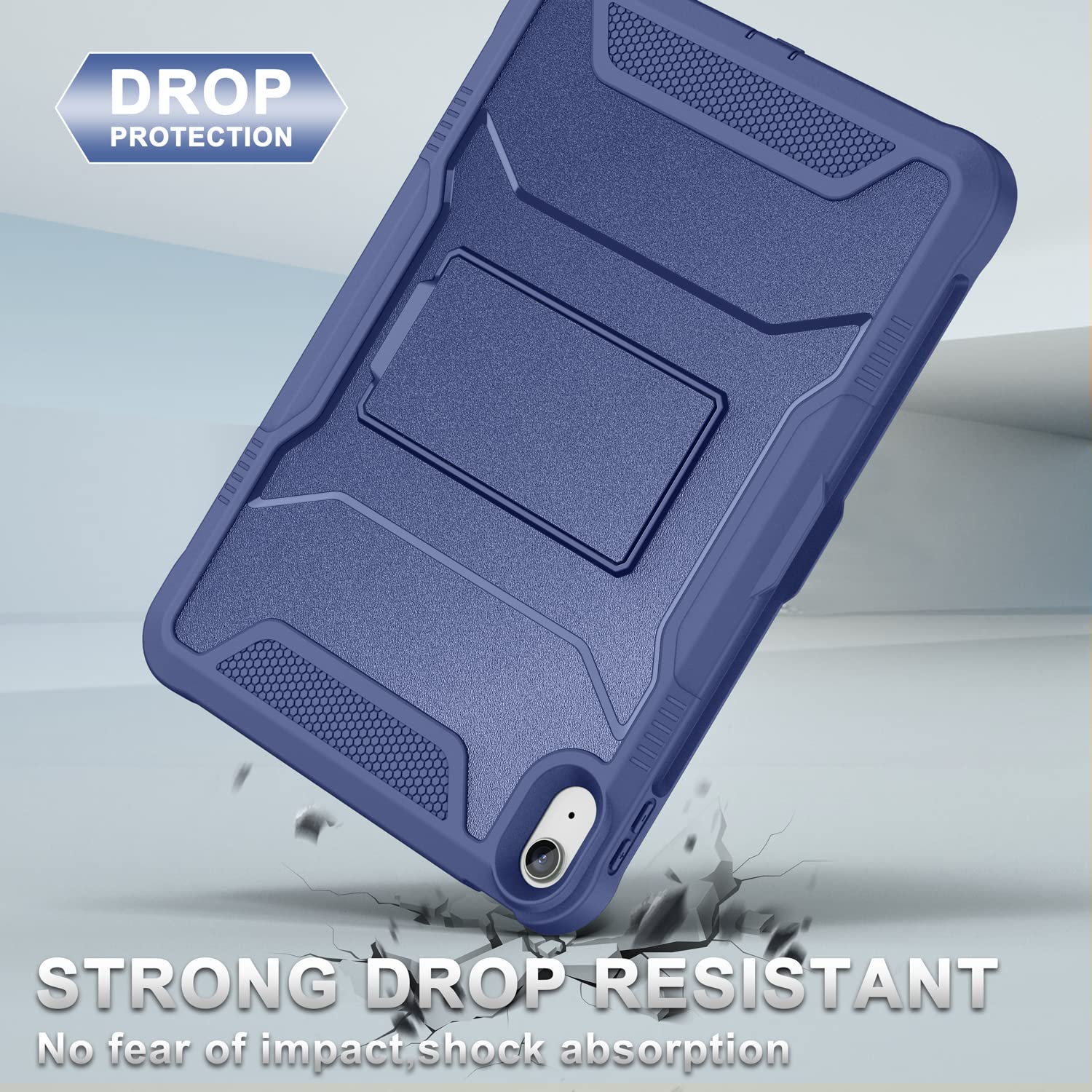 Foto 5 | Funda Soke Para Ipad 10ª Generación De 10,9 Pulgadas 2022, Color Azul Marino - Venta Internacional.