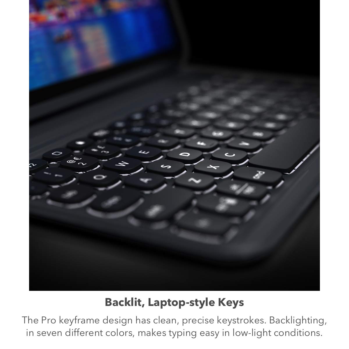 Foto 3 pulgar | Funda Y Teclado Inalámbrico Zagg Pro Keys Para Ipad Pro 11'' - Venta Internacional.
