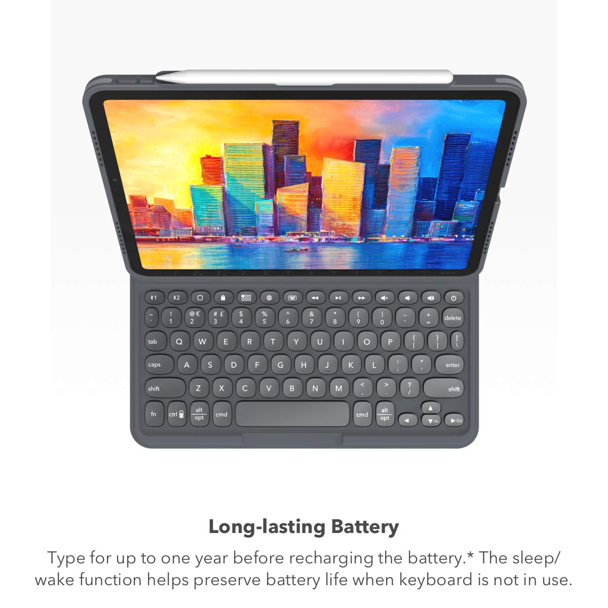 Foto 4 pulgar | Funda Y Teclado Inalámbrico Zagg Pro Keys Para Ipad Pro 11'' - Venta Internacional.