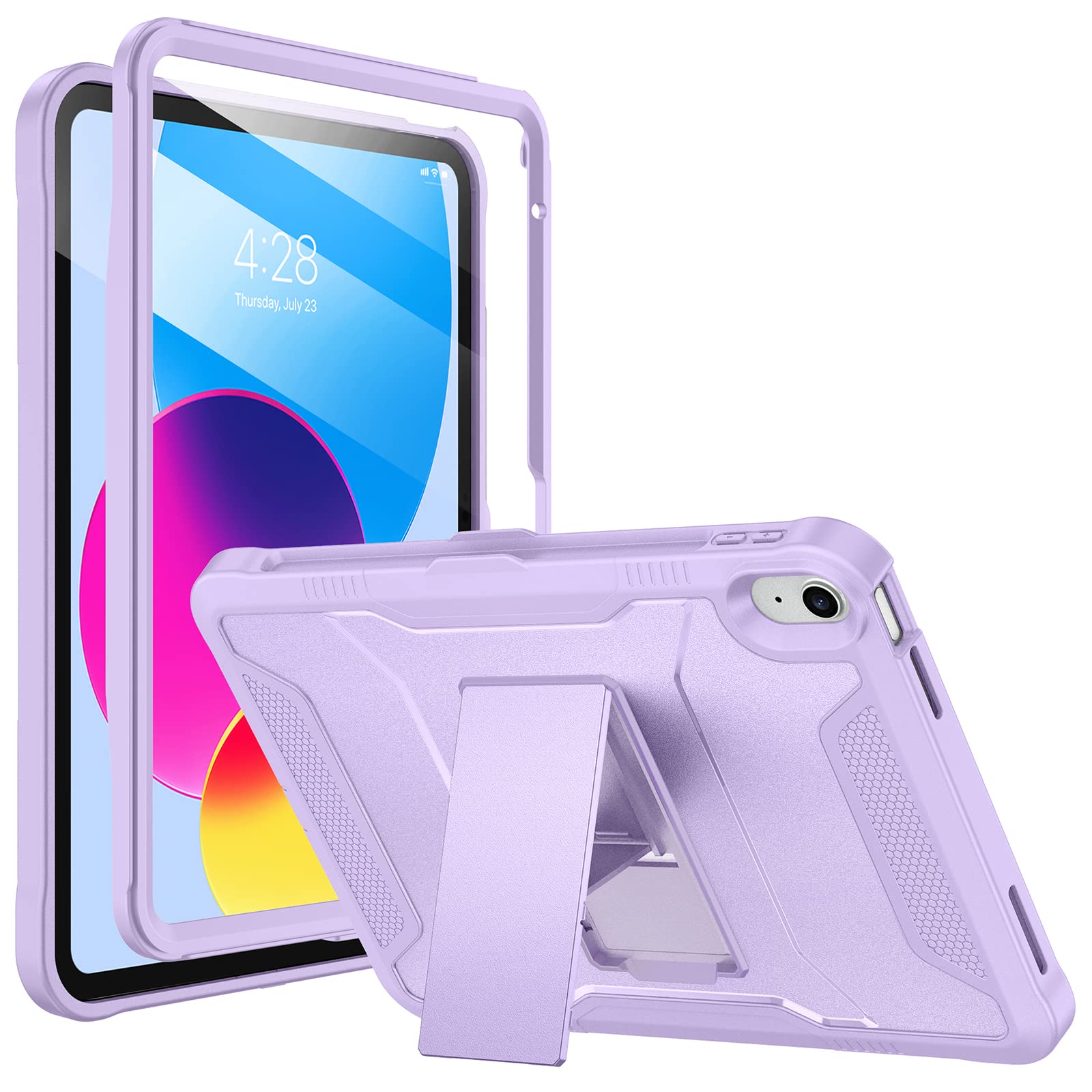 Foto 2 pulgar | Funda Soke Para Ipad 10ª Generación De 10,9 Pulgadas 2022, Color Violeta - Venta Internacional.