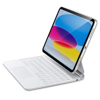 Foto 1 | Funda Con Teclado Esr Magic Para Ipad 10th Gen (2022), Color Blanco - Venta Internacional.