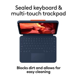 Foto 2 | Funda Con Teclado Logitech Rugged Combo 4 Touch Para Ipad De Décima Generación - Venta Internacional.
