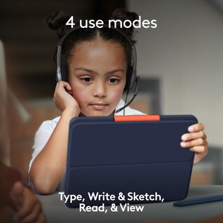 Foto 3 | Funda Con Teclado Logitech Rugged Combo 4 Touch Para Ipad De Décima Generación - Venta Internacional.