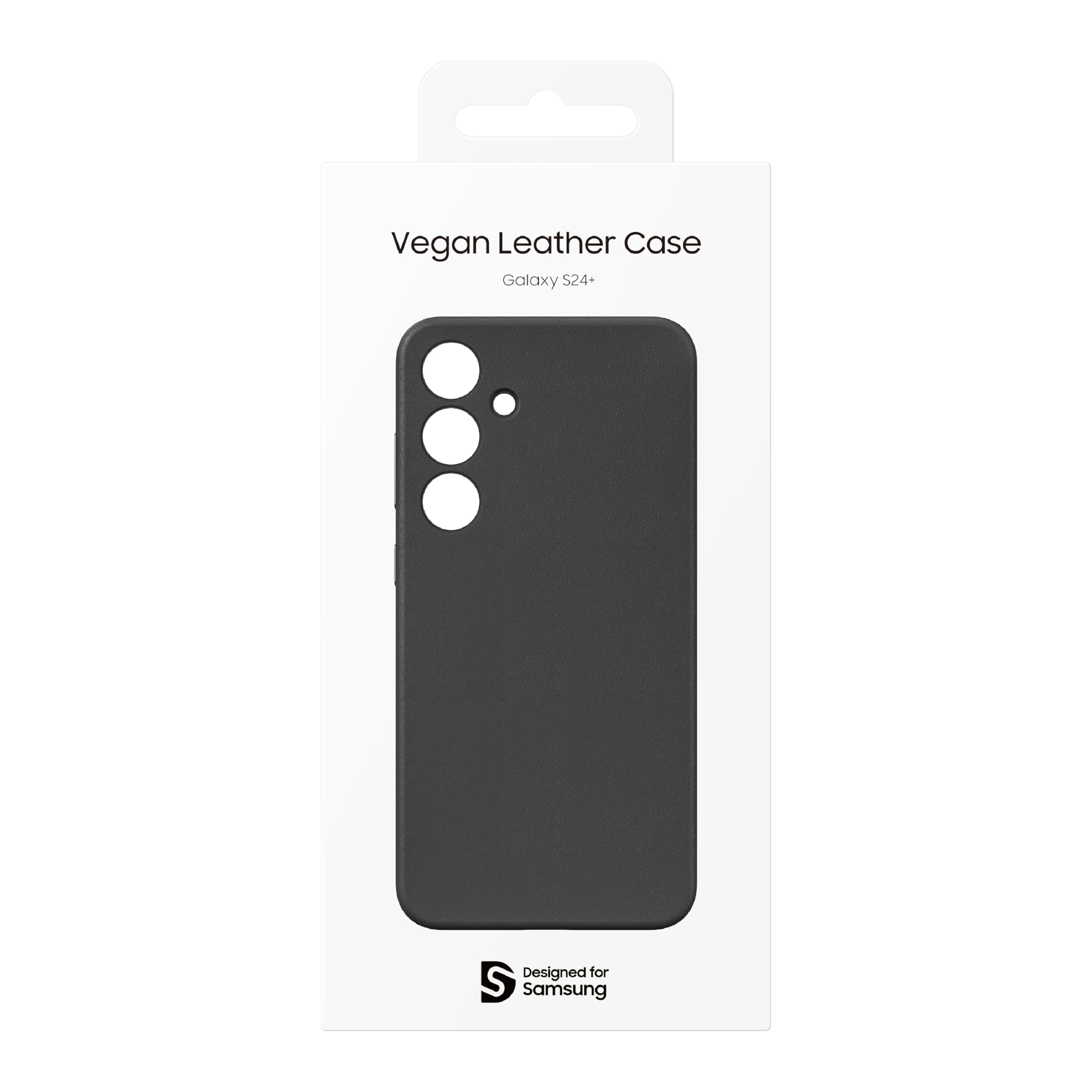 Foto 8 pulgar | Funda Para Teléfono Samsung Galaxy S24+ Plus De Piel Vegana Negra - Venta Internacional.