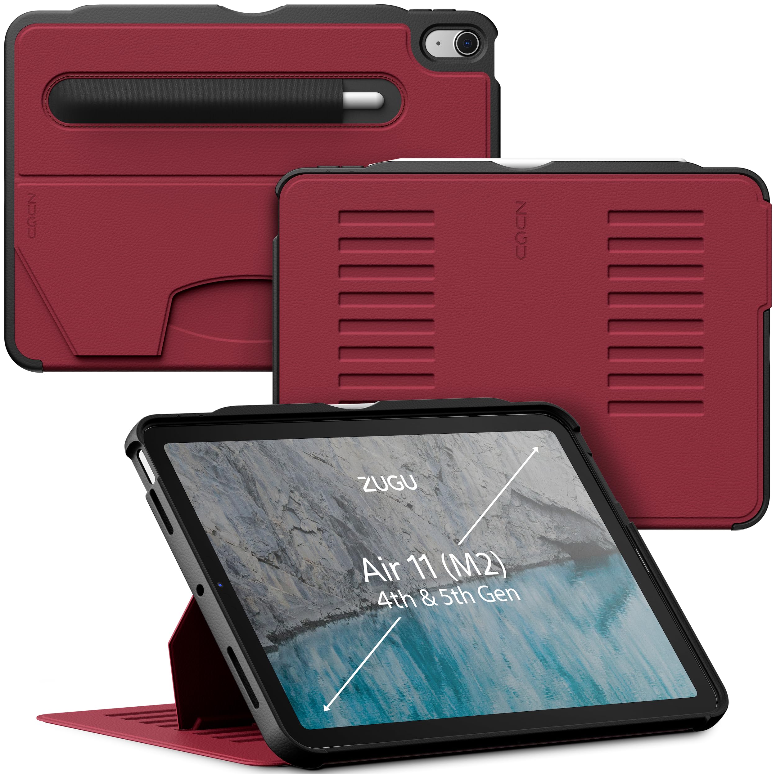 Foto 2 pulgar | Funda Zugu para iPad Air 11'' con Soporte Magnético - Venta Internacional
