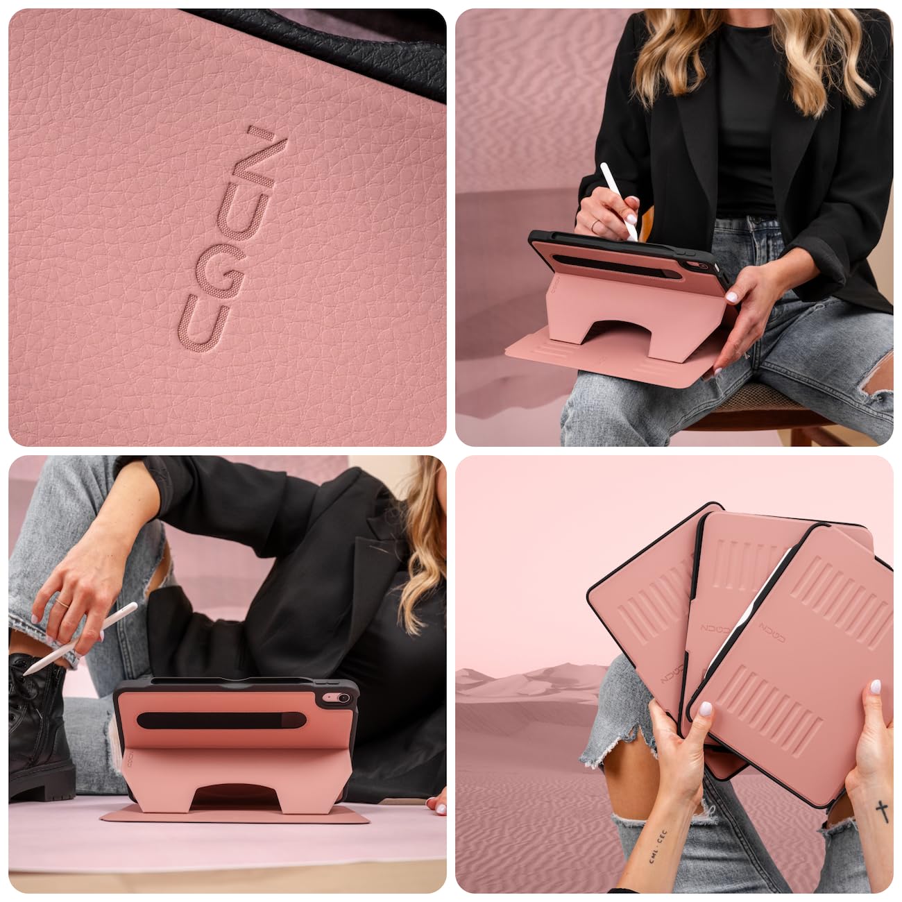 Foto 3 | Funda Zugu Para Ipad Air 11 (2024) Ipad Air 4 Y 5 10.9 - Venta Internacional.