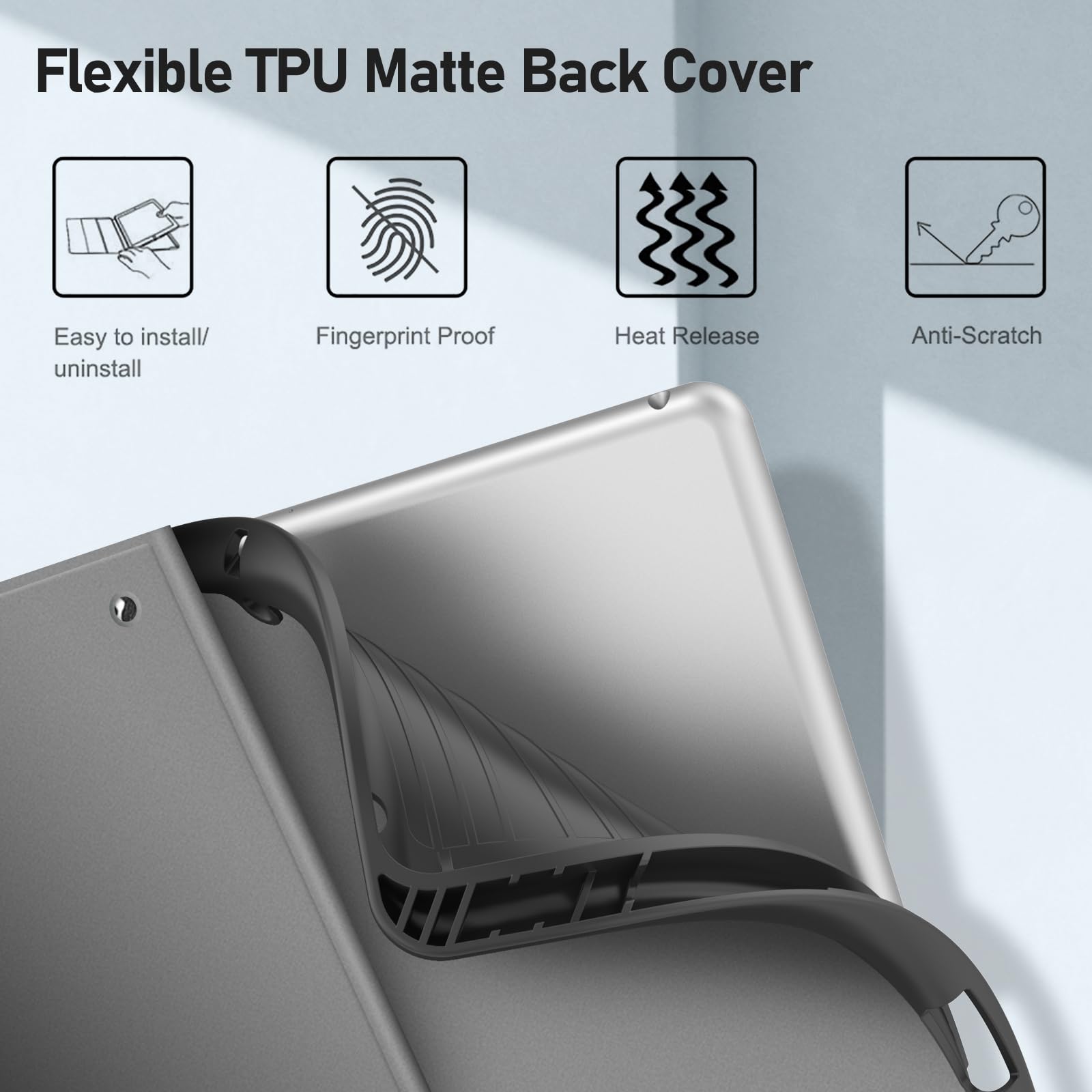 Foto 8 pulgar | Funda Con Teclado Fintie Para Ipad De 9ª, 8ª Y 7ª Generación De 10,2 Pulgadas Con Lápiz - Venta Internacional.