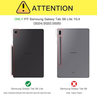 Foto 2 | Funda Ztotopcases Para Samsung Galaxy Tab S6 Lite 10.4 - Venta Internacional.