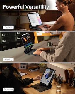 Foto 3 | Funda Con Teclado Esr Para Ipad Air De 13 Pulgadas (m2, 2024) Con Panel Táctil - Venta Internacional.