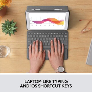 Foto 3 | Funda Con Teclado Logitech Combo Touch Para Ipad 7ª Y 9ª Generación - Venta Internacional.