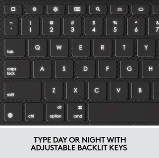 Foto 4 | Funda Con Teclado Logitech Combo Touch Para Ipad 7ª Y 9ª Generación - Venta Internacional.