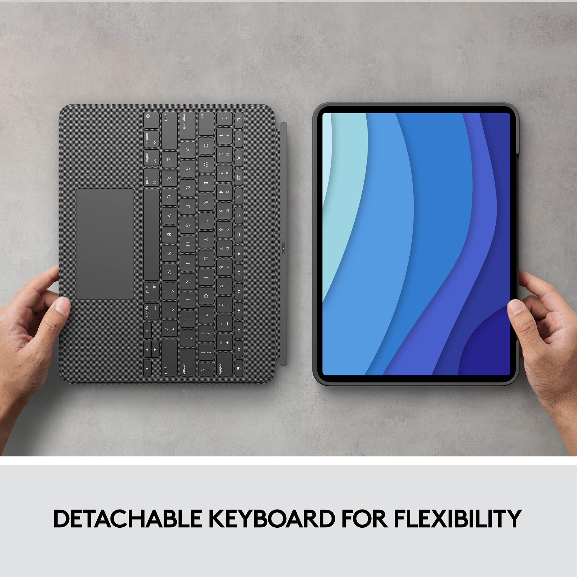 Foto 8 pulgar | Funda Con Teclado Logitech Combo Touch Para Ipad Pro 12,9'' (5ª 6ª Generación) - Venta Internacional.