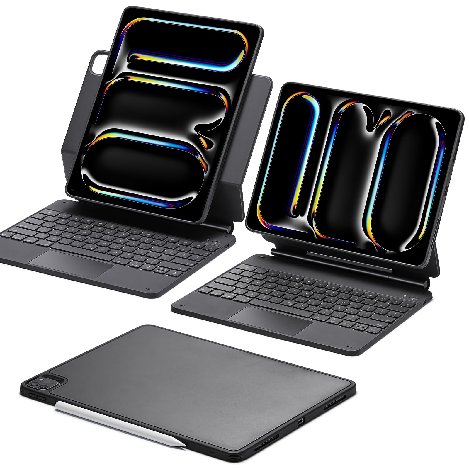 Foto 2 pulgar | Funda Para Ipad Pro 13 Con Teclado Esr Rebound 360 Series, Color Negro - Venta Internacional.