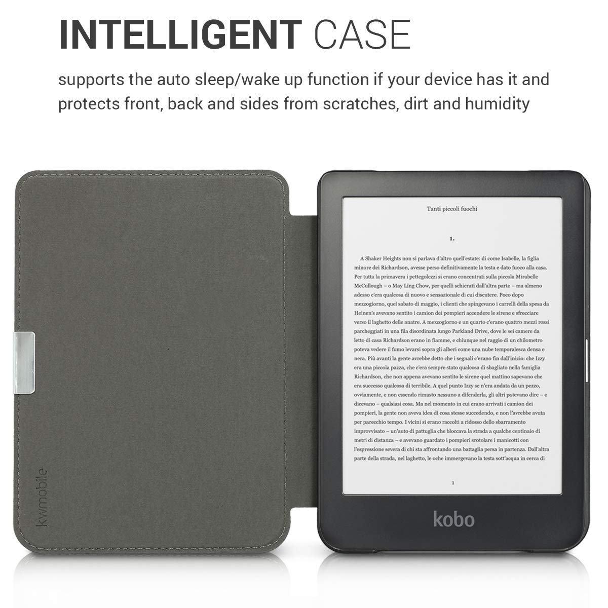 Foto 4 | Funda Kwmobile Compatible Con El Lector Electrónico Kobo Clara Hd - Venta Internacional.