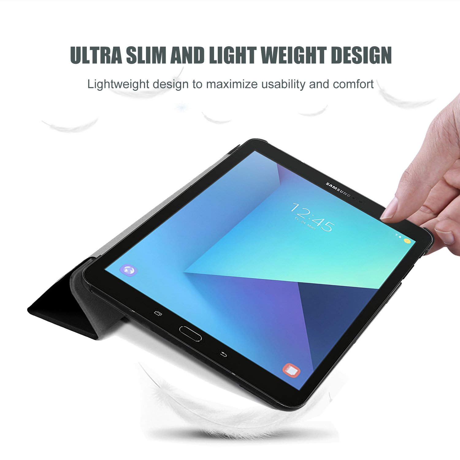Foto 6 pulgar | Funda para Galaxy Tab S3 9.7 Procase Slim Smart Negro - Venta Internacional