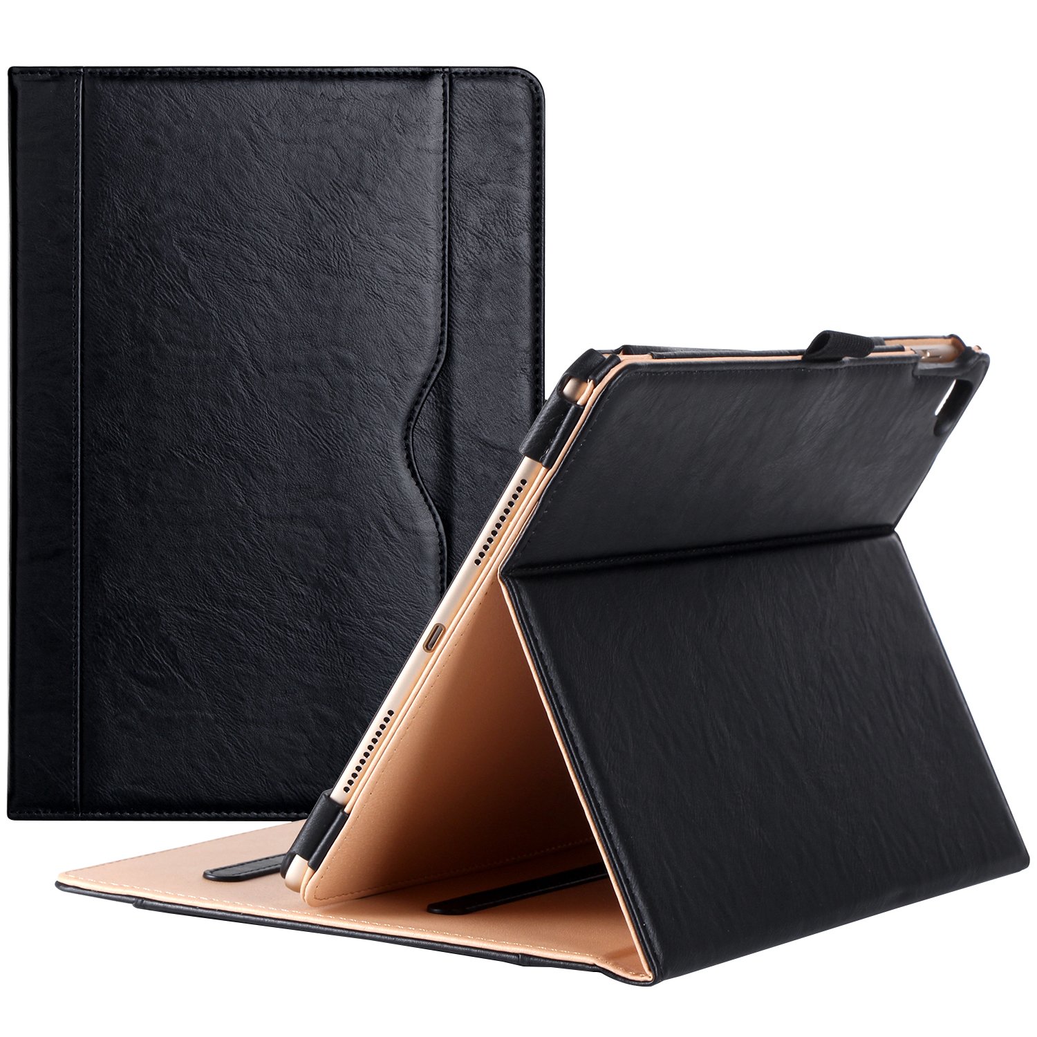 Foto 2 pulgar | Funda Procase para iPad Pro 9.7 Pulgadas 2016 de Piel Sintética Negra - Venta Internacional