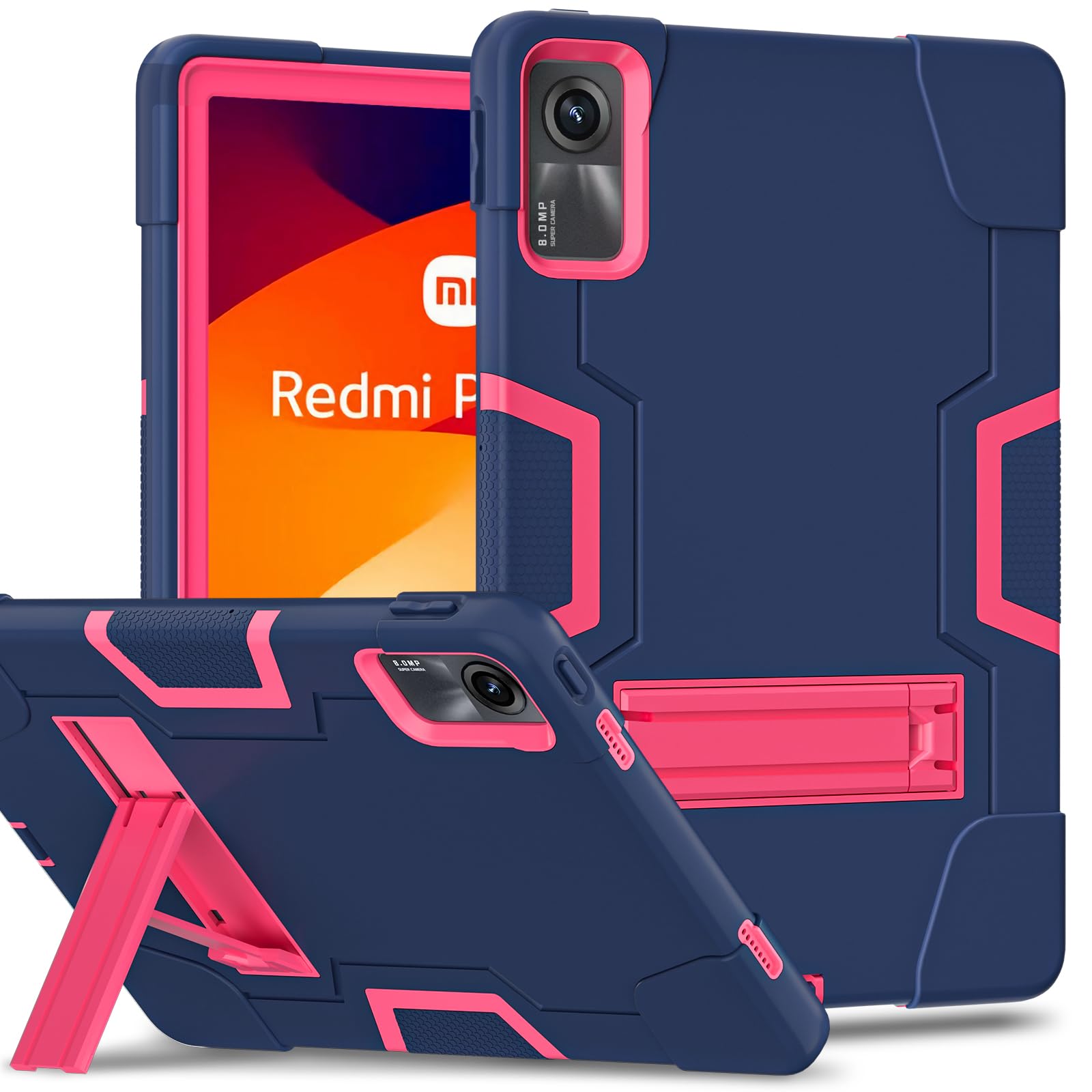 Foto 2 pulgar | Funda Protectora Para Xiaomi Redmi Pad Se De 11 Pulgadas, Color Azul Marino - Venta Internacional.