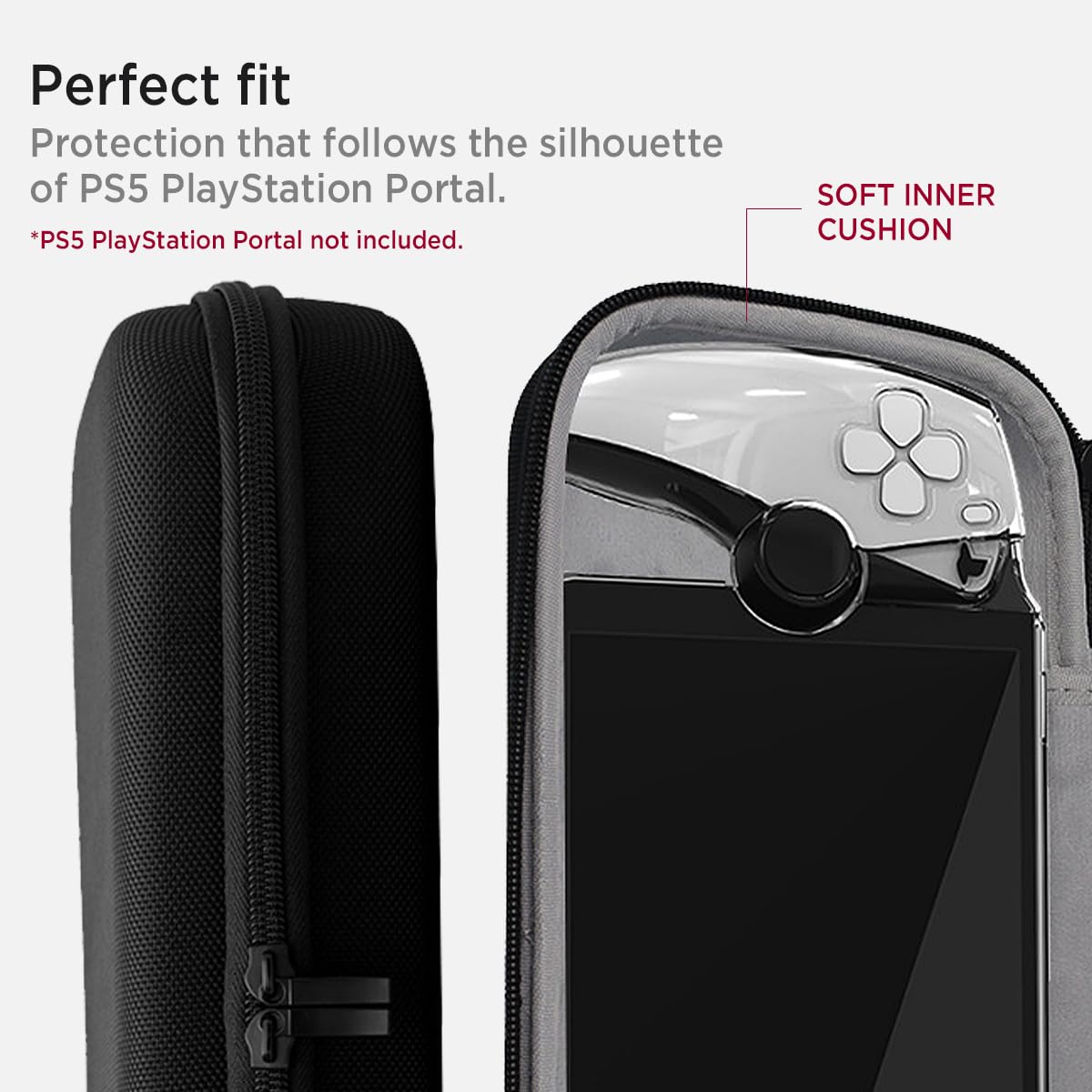 Foto 4 pulgar | Funda De Viaje Miimall Compatible Con Playstation Portal Black - Venta Internacional.