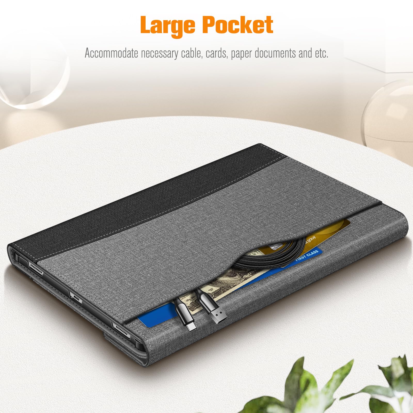 Foto 5 pulgar | Funda Fintie Para Samsung Galaxy Tab S10+ S9+ S9 Fe+ De 12,4 Pulgadas - Venta Internacional.