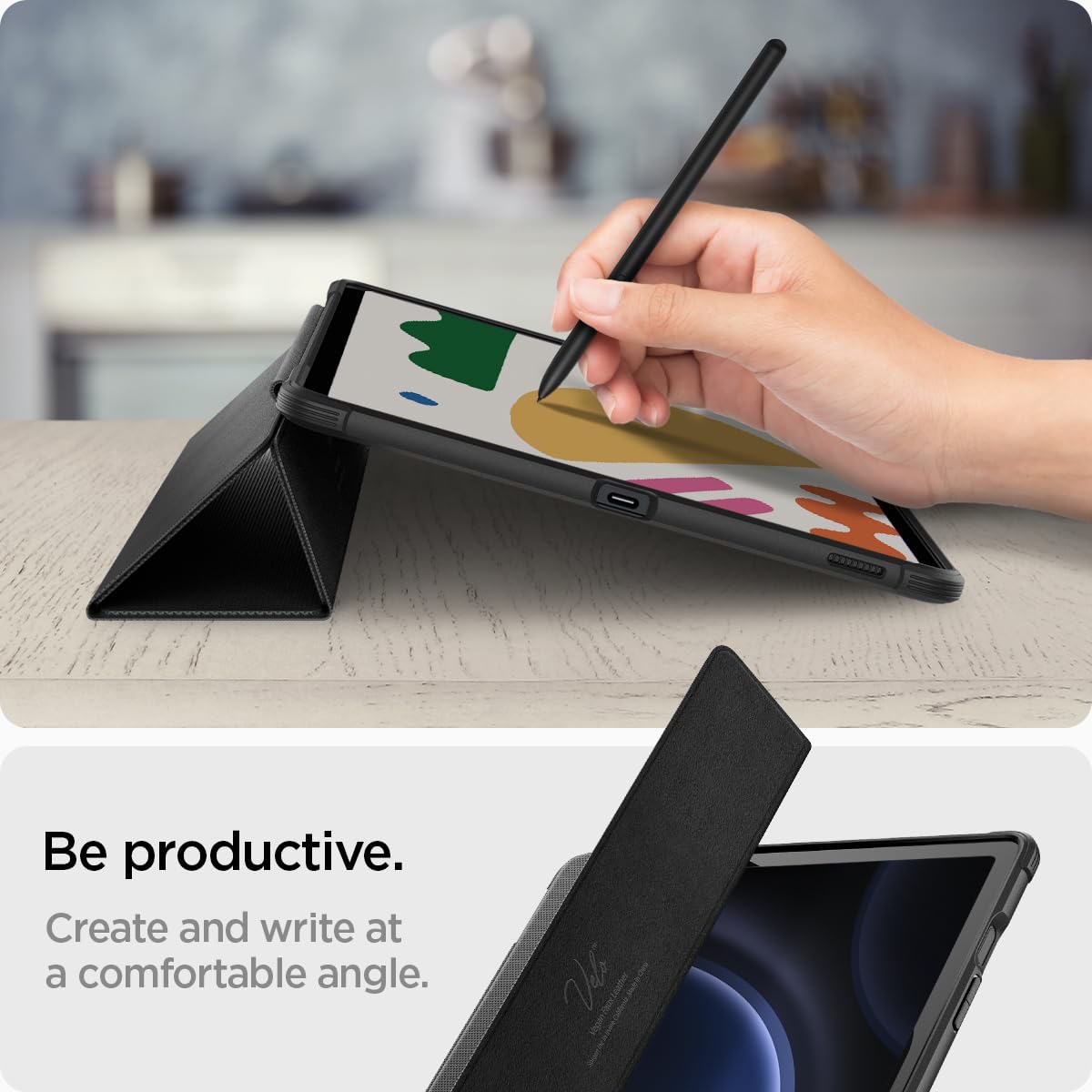 Foto 5 | Funda Spigen Rugged Armor Pro Para Samsung Galaxy Tab S9 Fe Plus - Venta Internacional.