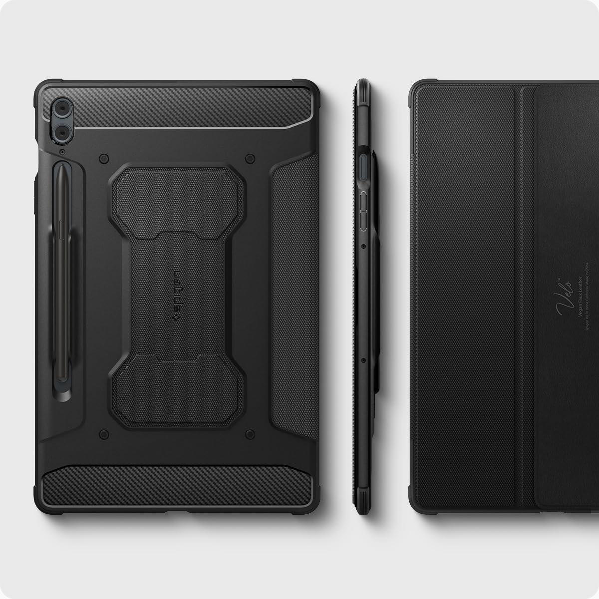 Foto 7 | Funda Spigen Rugged Armor Pro Para Samsung Galaxy Tab S9 Fe Plus - Venta Internacional.