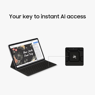 Foto 4 | Funda Tipo Libro Con Teclado Para Samsung Galaxy Tab S10+, Color Negro - Venta Internacional.