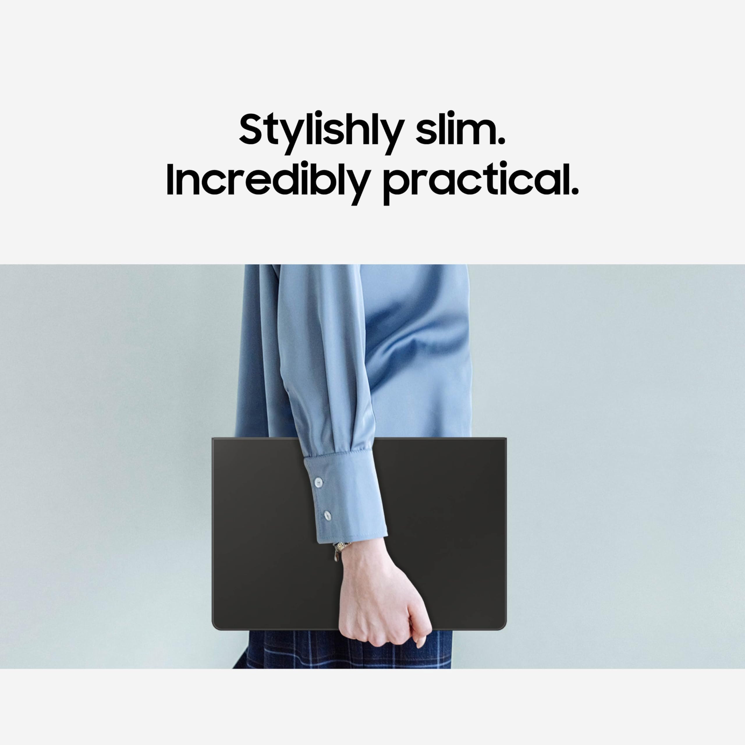 Foto 5 | Funda Tipo Libro Con Teclado Para Samsung Galaxy Tab S10+, Color Negro - Venta Internacional.