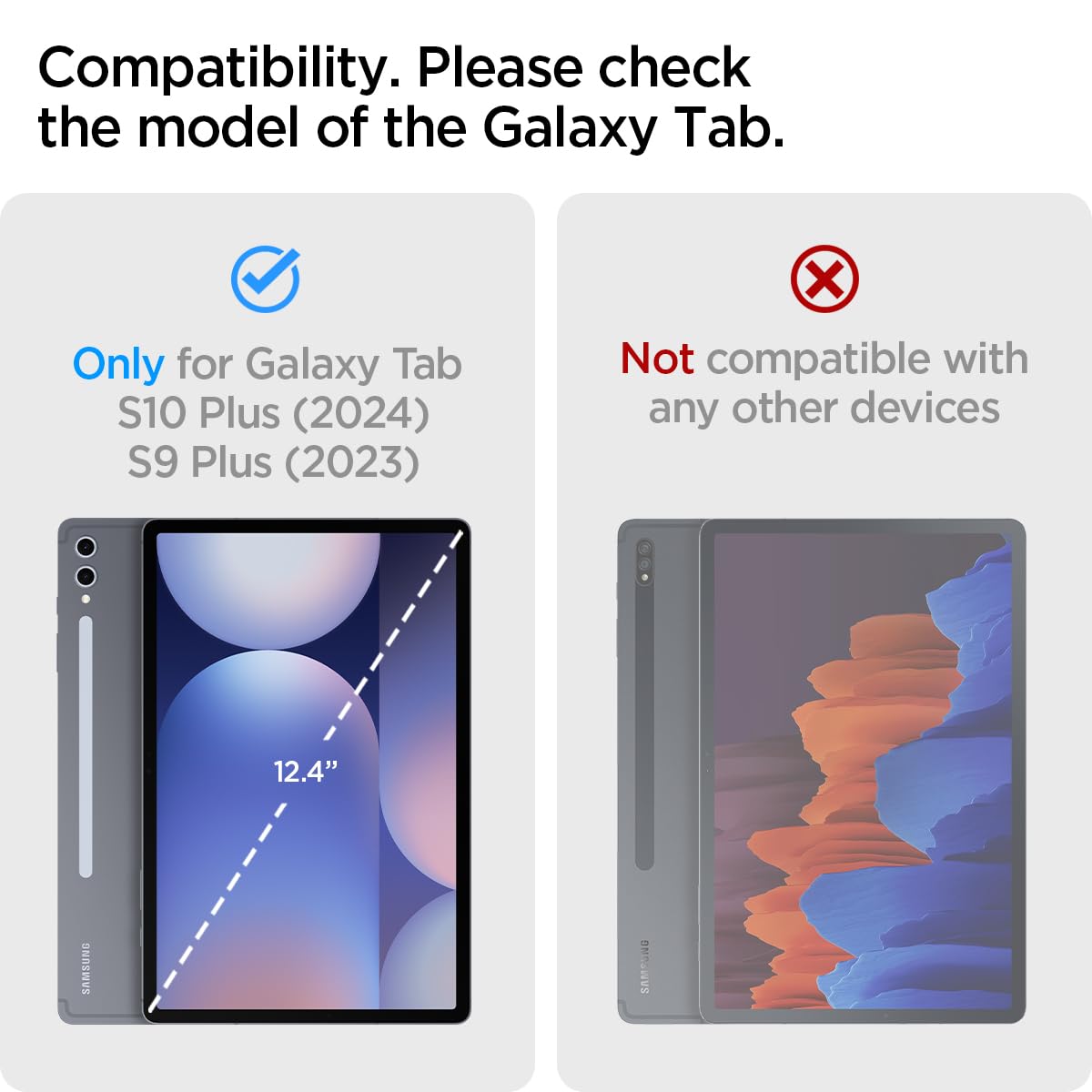 Foto 3 pulgar | Funda Spigen Rugged Armor Pro Para Galaxy Tab S10 Plus De 12,4 Pulgadas - Venta Internacional.