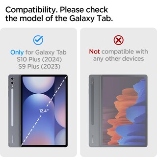 Foto 2 | Funda Spigen Rugged Armor Pro Para Galaxy Tab S10 Plus De 12,4 Pulgadas - Venta Internacional.