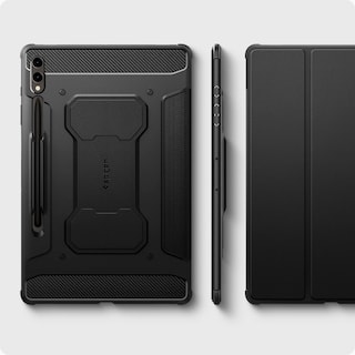 Foto 7 | Funda Spigen Rugged Armor Pro Para Galaxy Tab S10 Plus De 12,4 Pulgadas - Venta Internacional.