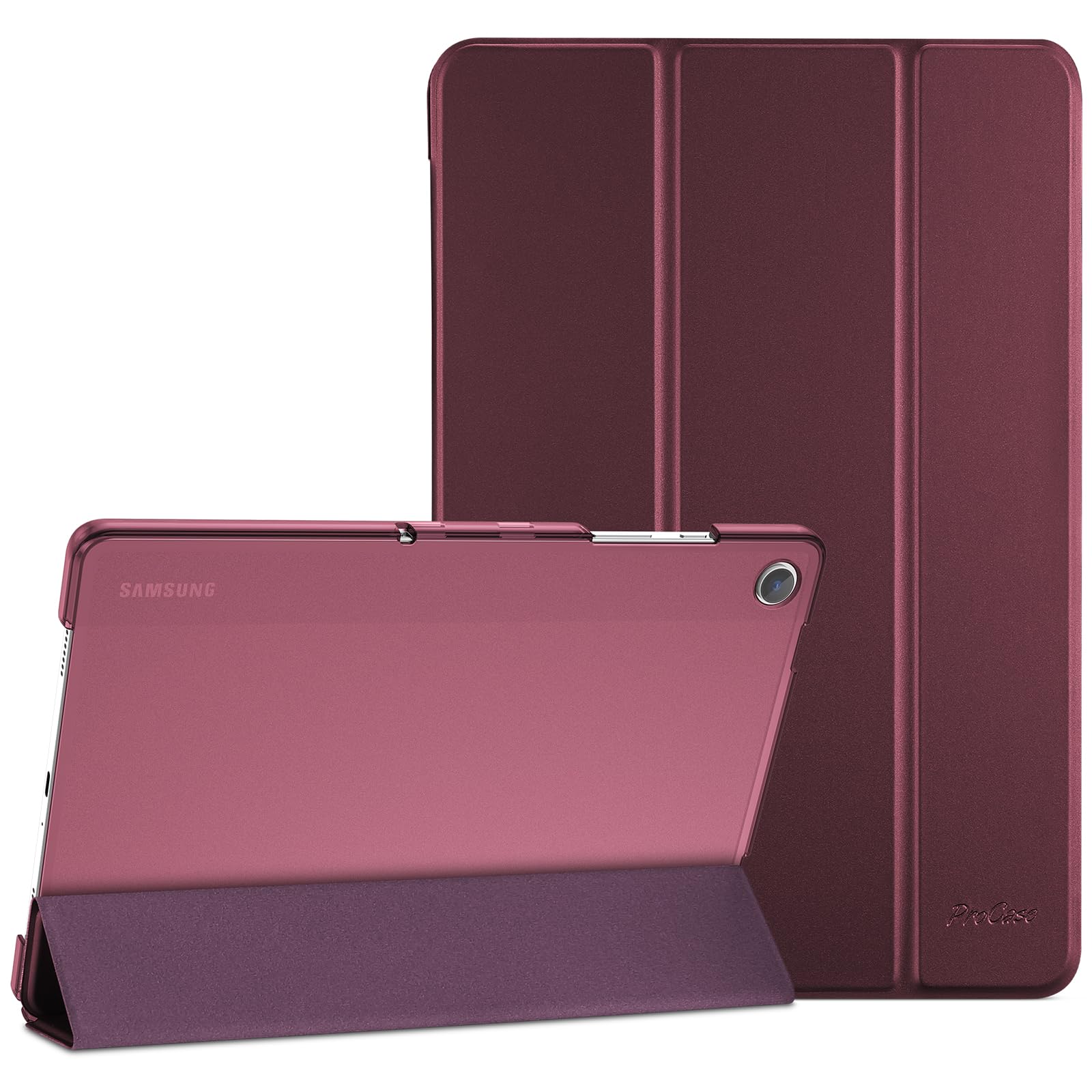 Foto 2 pulgar | Funda Procase Smart Para Galaxy Tab A9 Plus 11'' 2023 - Vino - Venta Internacional.