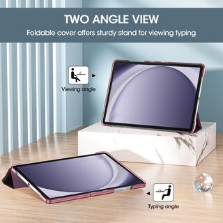 Foto 4 | Funda Procase Smart Para Galaxy Tab A9 Plus 11'' 2023 - Vino - Venta Internacional.