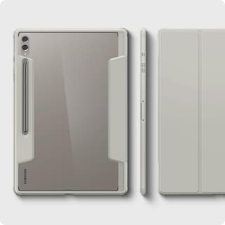 Foto 7 | Funda Spigen Ultra Hybrid Pro De Triple Pliegue Para Galaxy Tab S10, Color Gris - Venta Internacional.