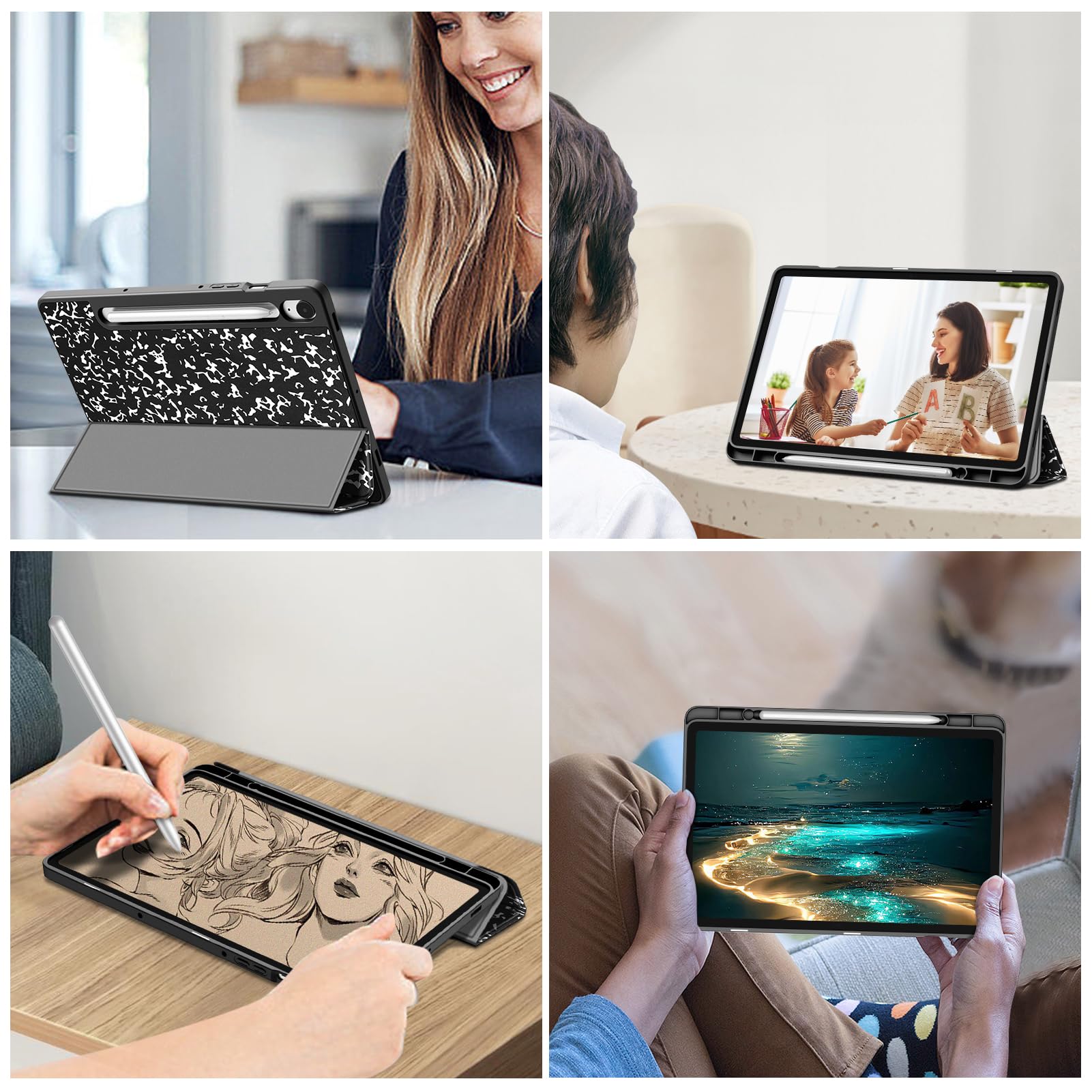 Foto 7 pulgar | Funda Fintie Slim Para Samsung Galaxy Tab S9 Fe 5g 10.9/11 2023 - Venta Internacional.
