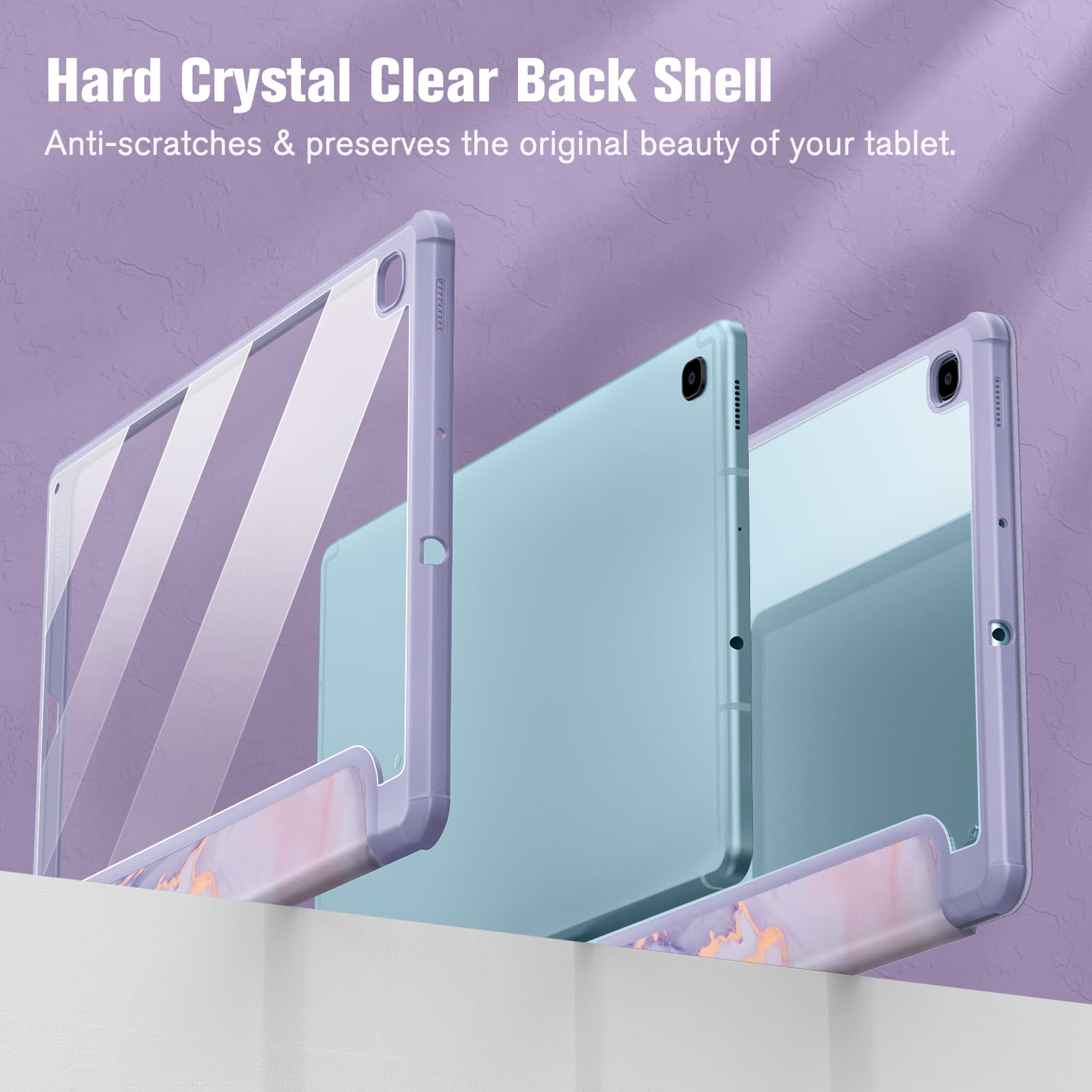 Foto 4 pulgar | Funda Fintie Hybrid Slim Para Samsung Galaxy Tab S6 Lite 10.4 - Venta Internacional.