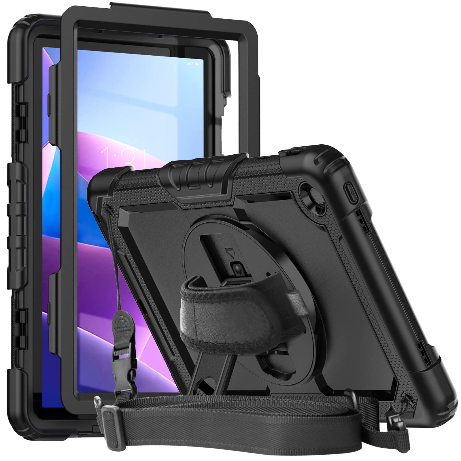 Foto 2 pulgar | Funda Herize Para Lenovo Tab M10 Plus 3rd Gen 10.6 2022 Con Protector De Pantalla - Venta Internacional.