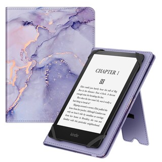 Foto 1 | Funda Universal Para Tablet Ereader Fintie De 6 A 7 Pulgadas, Color Lila, Mármol - Venta Internacional.