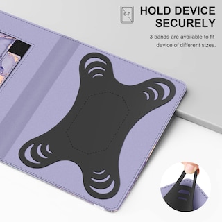 Foto 4 | Funda Universal Para Tablet Ereader Fintie De 6 A 7 Pulgadas, Color Lila, Mármol - Venta Internacional.