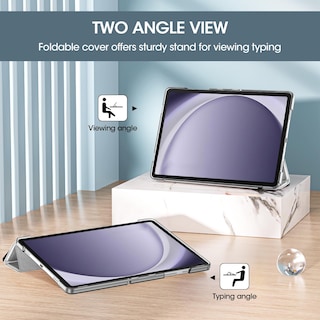 Foto 4 | Funda Procase Smart Para Galaxy Tab A9 Plus 11'' 2023 - Plata - Venta Internacional.