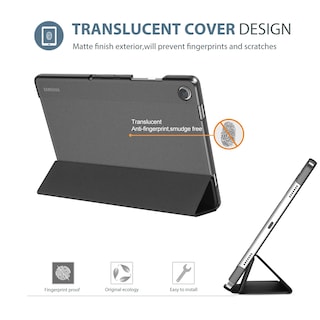 Foto 3 | Funda Procase Smart Para Galaxy Tab A9 Plus 11'' 2023 - Negra - Venta Internacional.