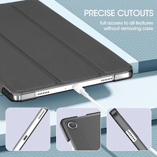 Foto 7 | Funda Procase Smart Para Galaxy Tab A9 Plus 11'' 2023 - Negra - Venta Internacional.