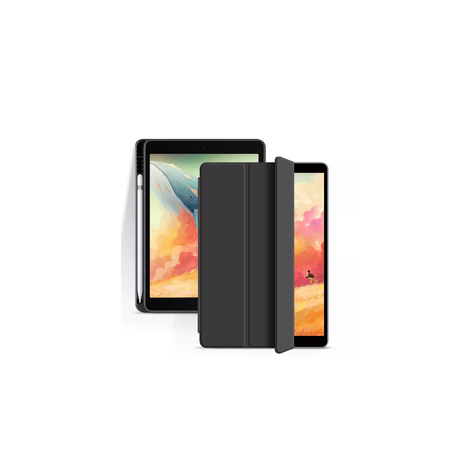 Foto 2 pulgar | Funda Smart Cover Para Ipad Pro 11 Con Ranura Para Lápices, Color Negro - Venta Internacional.